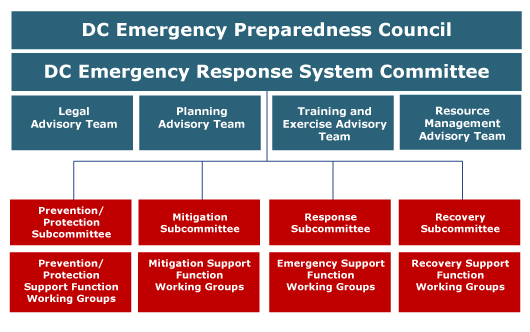 District Preparedness System Governance