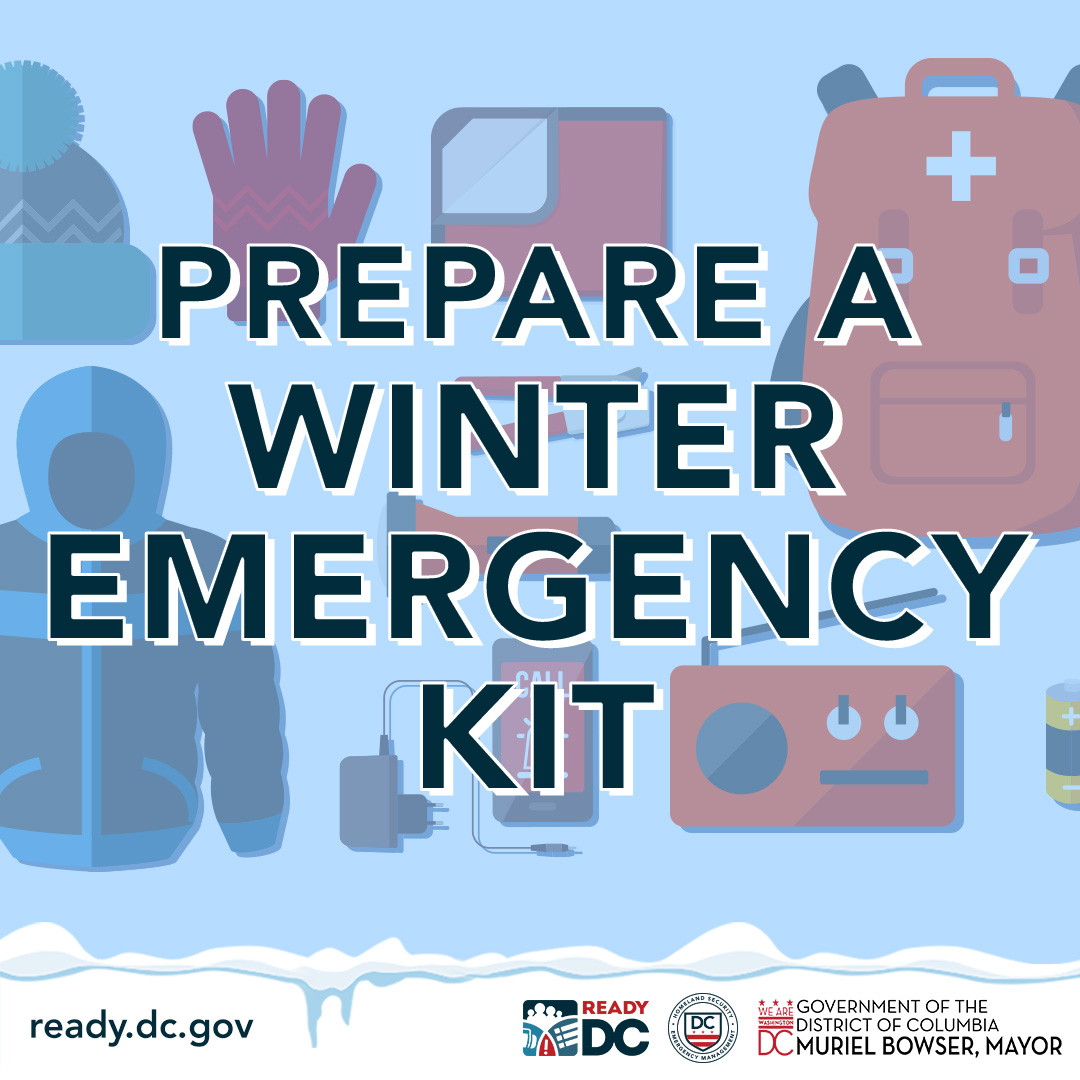 Prepare a winter emergency kit