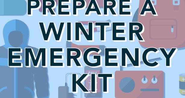 Prepare a winter emergency kit